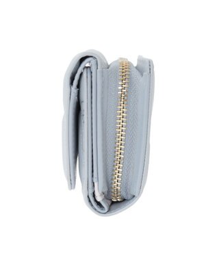 Maison de FLEUR リボンキルティングウォレット Sax