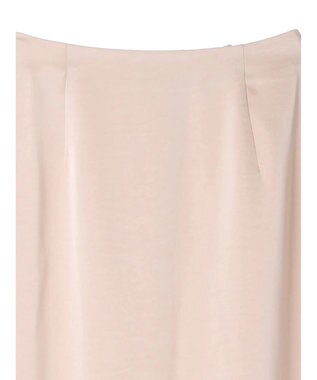 Green Parks AnriettMusee サテンナロースカート Pink Beige