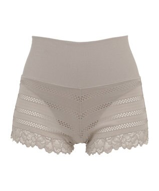 BRADELIS New York 【BRADELIS Me】 オールインワンスタイルショーツ ブラデリス 綿混ショーツ ダークグレージュ