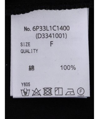 Green Parks ・Ｐｅｔｉｔ　Ｆｌｅｕｒ　ロゴｐｔフレアスリーブロンＴ Black