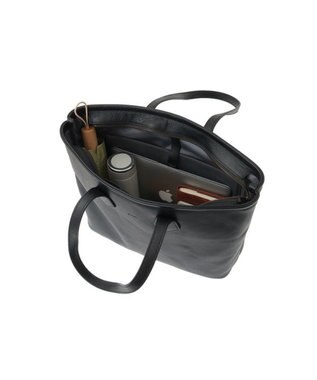 genten ムーブメント3 天ファスナー付きトート クロ