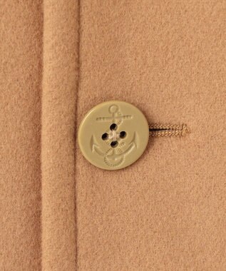 J.PRESS YORK STREET 【UNISEX】メルトン ピーコート キャメル系