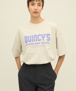 AMERICAN HOLIC CityプリントTシャツ Oatmeal