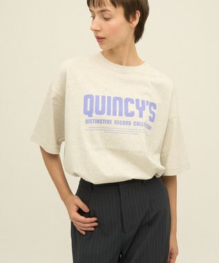 AMERICAN HOLIC CityプリントTシャツ Oatmeal