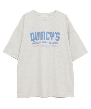 AMERICAN HOLIC CityプリントTシャツ Oatmeal