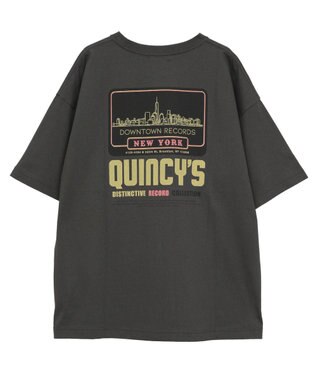 AMERICAN HOLIC CityプリントTシャツ Charcoal Gray