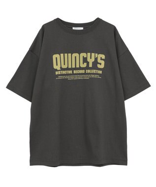 AMERICAN HOLIC CityプリントTシャツ Charcoal Gray