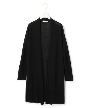 ICB 【洗える・WEB限定カラーあり】 PINION ロングカーディガン ブラック系