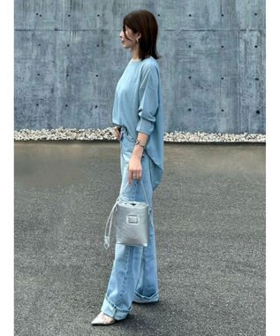 Green Parks シアーリブチュニック Blue