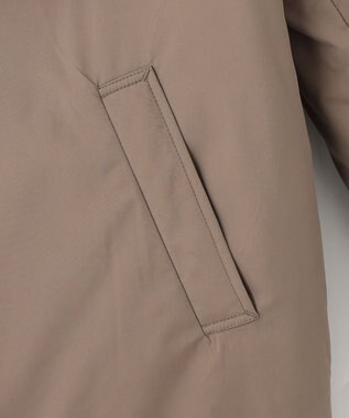 J.PRESS LADIES ピーチマルチポリリバーシブル アウター ブラウン系