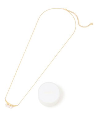 23区 アコヤパール ネックレス ゴールド系