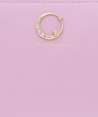 LANVIN en Bleu ルナ Lファスナー二つ折り財布 ピンク