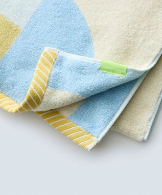 COQ 【SUPER ZERO】TOTEM BLOCK フェイスタオル イエロー