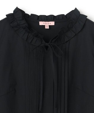 TOCCA 【百田夏菜子さん着用】【消臭】FRILL SYMPHONY ブラウス ブラック系