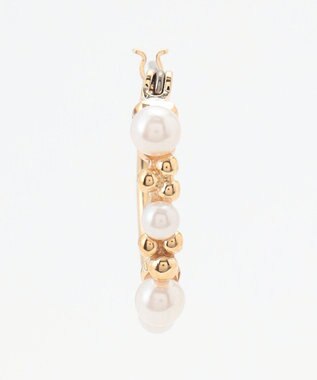 ICB メタルパールコンビピアス ゴールド系