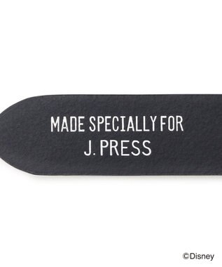 J.PRESS MEN 【DISNEY COLLECTION】アイビー ベルト / ミッキーマウス ワイン系1