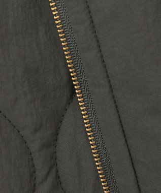 23区 【洗える/撥水加工】中綿 パディング アウター グレー系