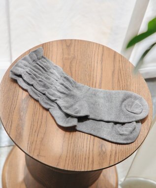 Tiaclasse くしゅくしゅフリルソックス