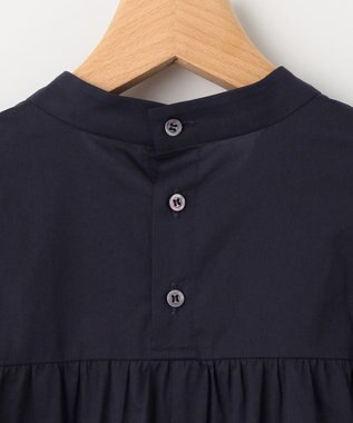 組曲 レースコンビタックディテール ブラウス ブラック系