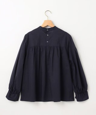 組曲 レースコンビタックディテール ブラウス ブラック系