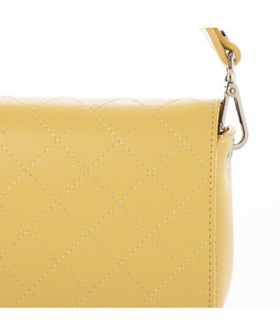 UNBILLION カシュカシュ cachecache / キルティングフラップ2WAYショルダーバッグ イエロー