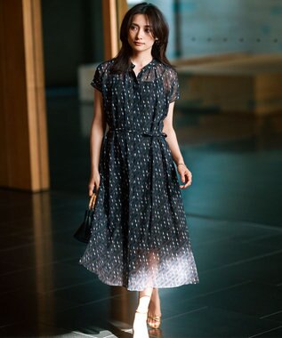 23区 バンブーハンドル ミニ ショルダーバッグ ブラック系