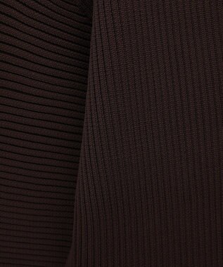 Green Parks リブニットカーディガン Brown