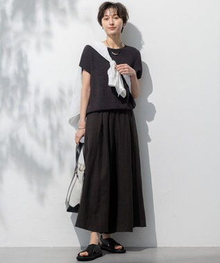 23区 LIBECO ベーシック シャツ ホワイト