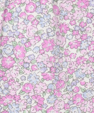 ANY KIDS 一分丈 スパッツ エクリュ系花柄