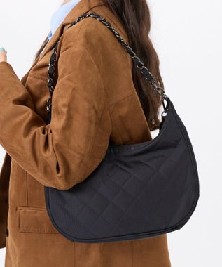 LeSportsac CHAIN N/S CONV HOBO/オニキスチェーンキルト オニキスチェーンキルト