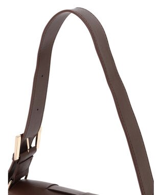 AMERICAN HOLIC 編み込みＢＯＸショルダーＢＡＧ Brown