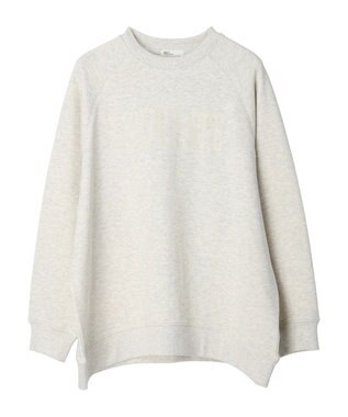 CRAFT STANDARD BOUTIQUE プリント裏毛ビッグプルオーバー Oatmeal