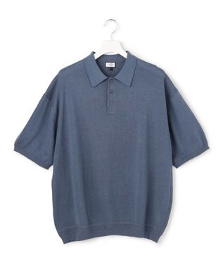 J.PRESS YORK STREET 【UNISEX】ベーシック ニットポロシャツ