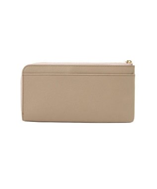 LANVIN en Bleu リュクサンブール Lファスナー長財布 オールドローズ