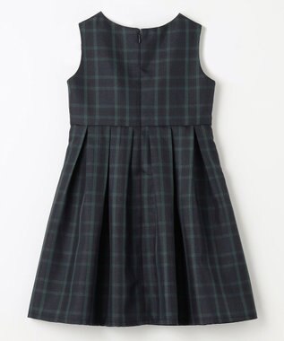 ANY KIDS チェックジャンパースカート ブラックウォッチ
