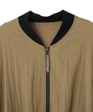 YECCA VECCA 【UVカット/接触冷感/遮熱】COOL5分袖MA-1 Khaki