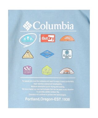 Columbia Columbia/ 【KIDS】スタックブルックグラフィックショートスリーブTシャツ /コロンビア Ripple Blue