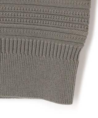 JOSEPH HOMME フレスコクレープ　クルーネックニット カーキ系