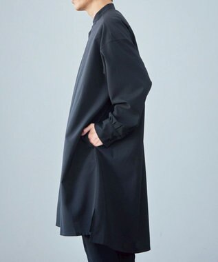 muuc 一年中頼れる  高機能シャツコート ブラック