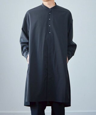 muuc 一年中頼れる  高機能シャツコート ブラック