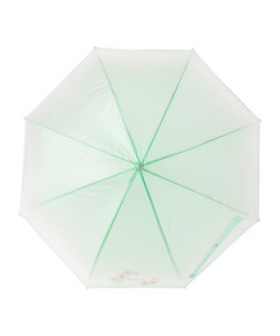 MOONBAT ポール＆ジョー アクセソワ 長傘 ビニール傘 グラデーション×クリザンテーム ミントグリーン