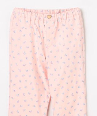 ANY KIDS 【洗濯機可能】ときめきストレッチ 総柄パンツ 花柄