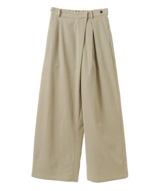 CRAFT STANDARD BOUTIQUE ラップコクーンパンツ Beige