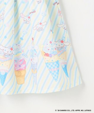 ANY KIDS 【サンリオキャラクターズ×ANY KIDS】2WAY ファンシーワンピース シナモロール×サックスブルー
