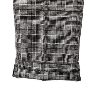 AMERICAN HOLIC ツイードタックワイドパンツ Glen Check