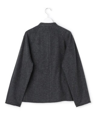 ICB L ウーレットシャギー ブルゾン チャコール