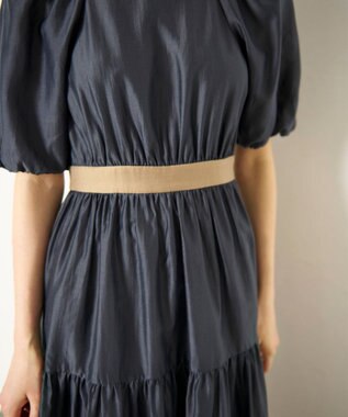 GRACE CONTINENTAL ボレロセットティアードワンピース グレー