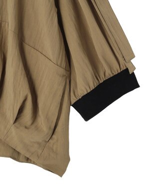 YECCA VECCA 【UVカット/接触冷感/遮熱】COOL5分袖MA-1 Khaki