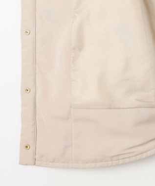 自由区 S キルト アウター ライトベージュ