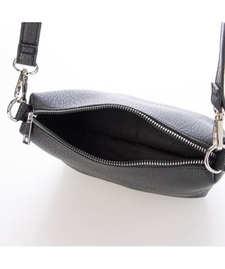 UNBILLION カシュカシュ cachecache / ポーチショルダー付き2wayホーボーバッグ ブラック